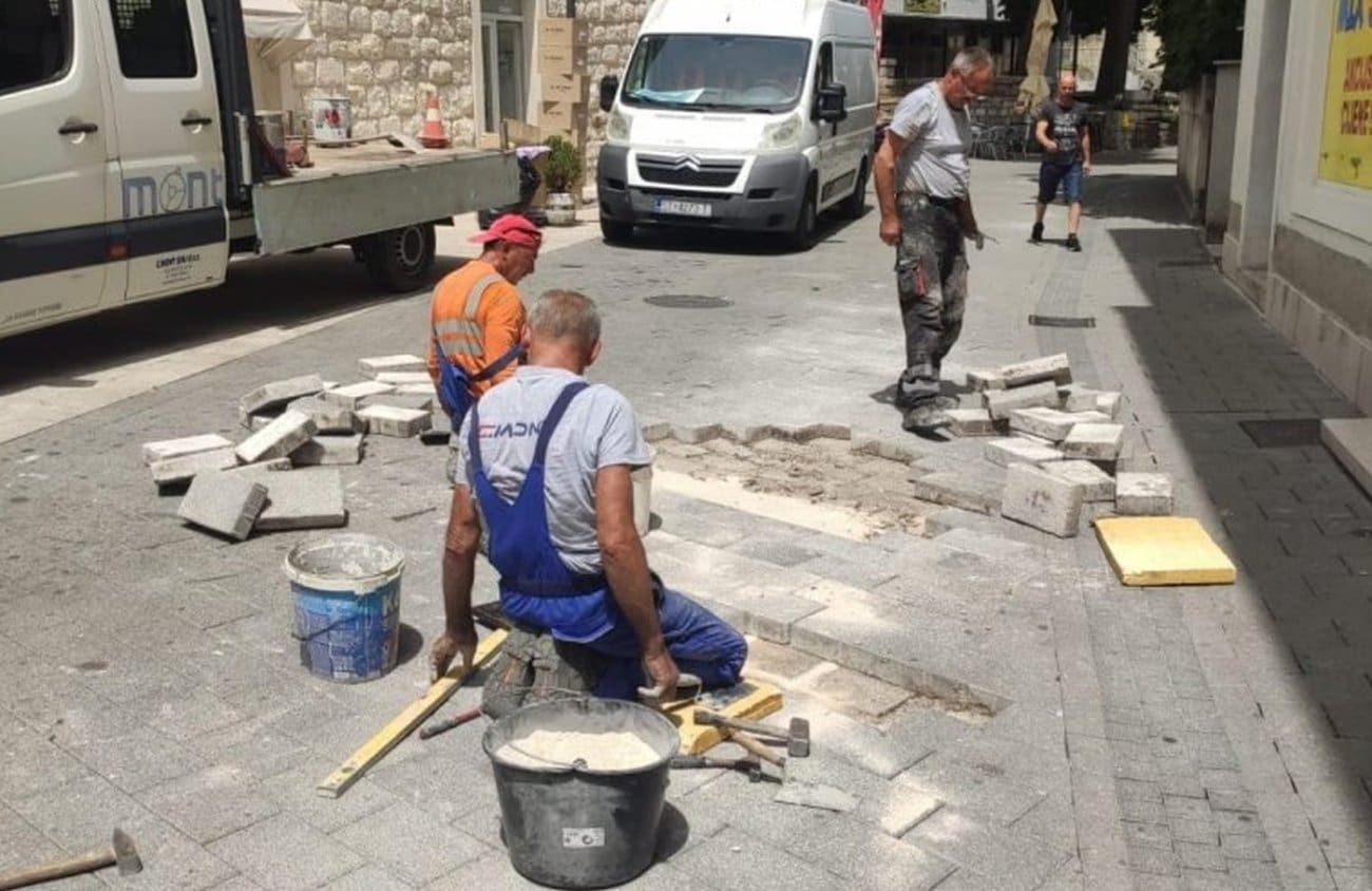 Zatvara se Put Petrovca u Sinju: U ponedjeljak bez prometa zbog sanacije kolnika