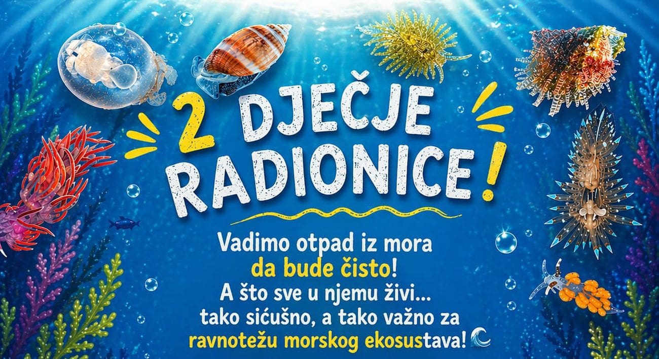 Dječje radionice: More za sutra – Vinišće čist i bistro