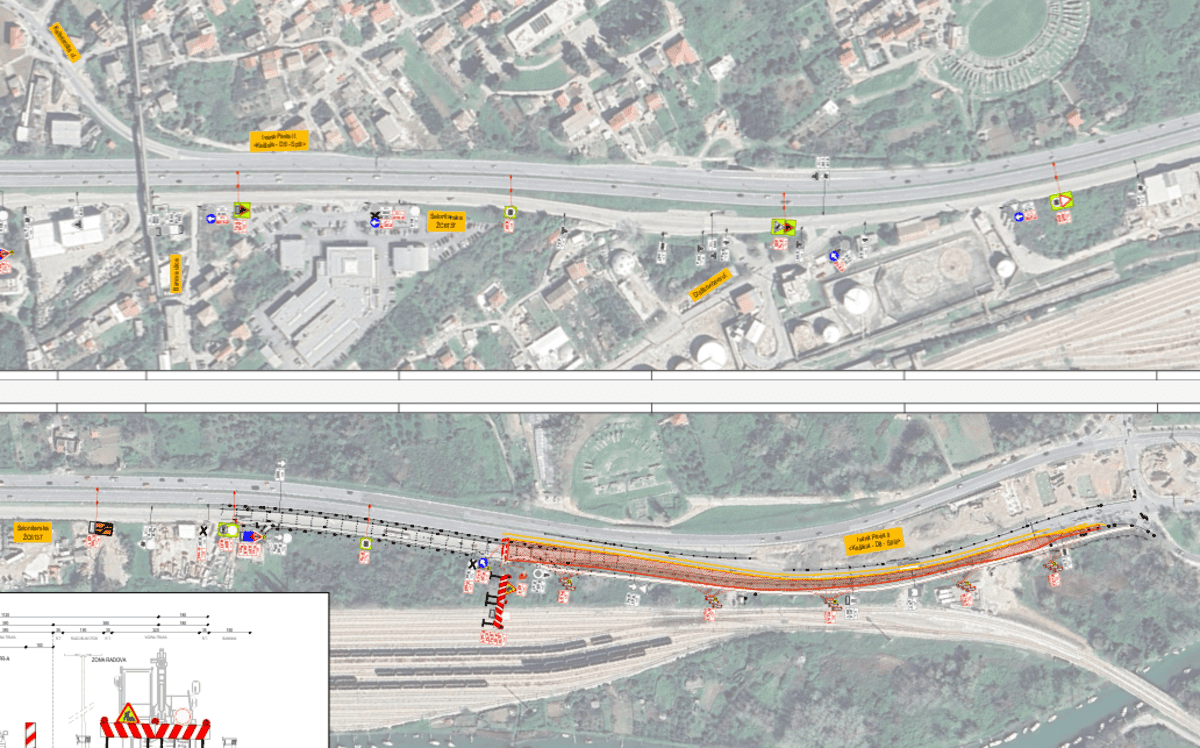 Ovo je kritična dionica od Kaštela do Solina koja se zatvara na mjesec dana!