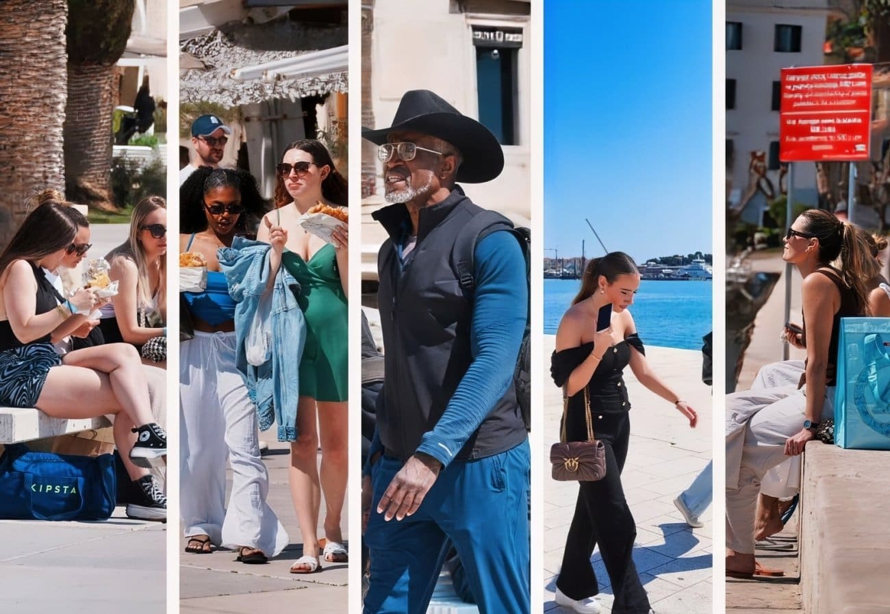 Tko kaže da nema turista? Scene iz srca Splita govore same za sebe