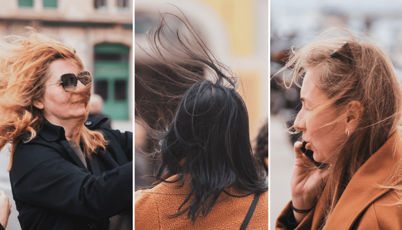FOTO Bura je pokvarila više desetaka frizura u Splitu, evo galerije