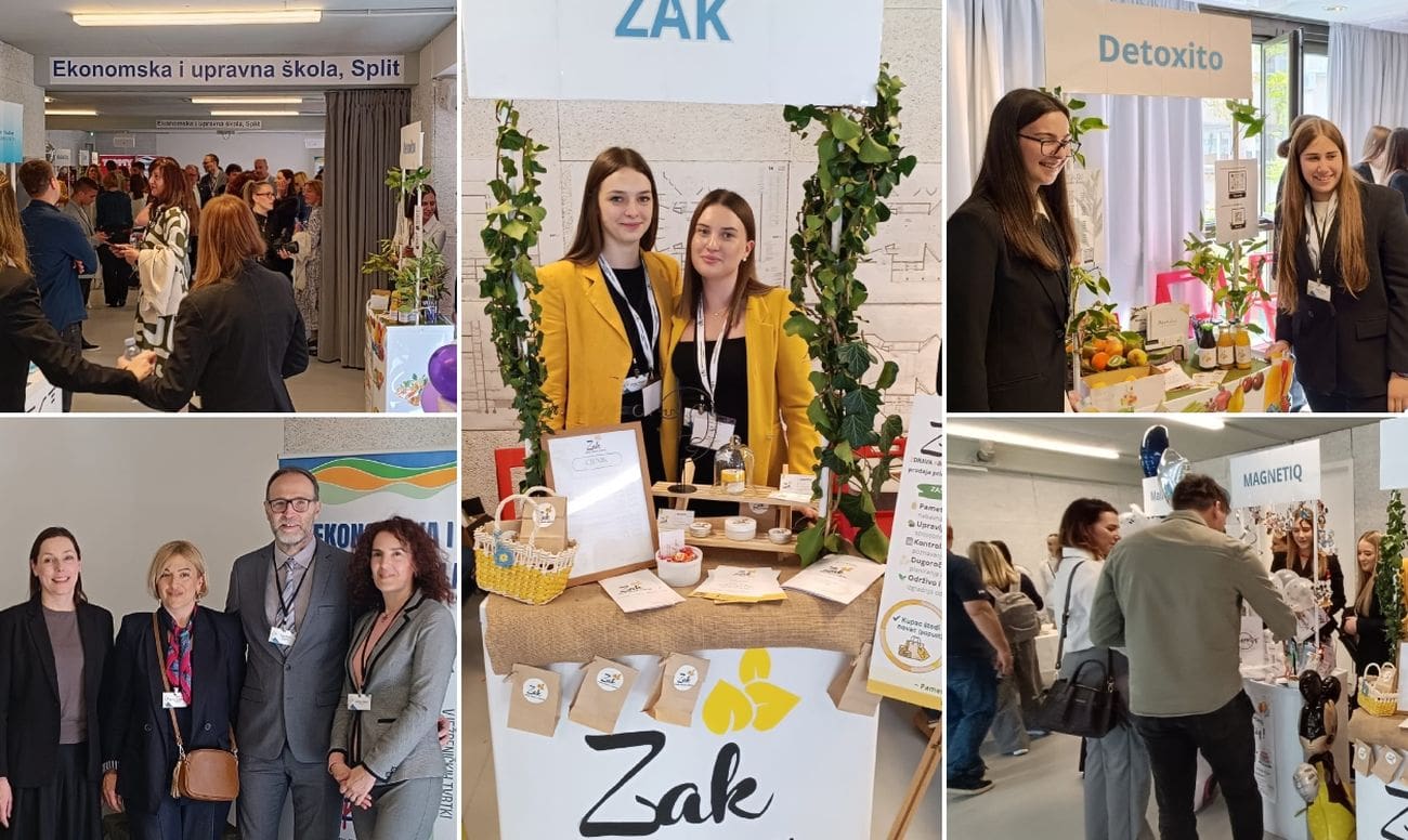 Ne moramo brinuti za budućnost: na sajmu firmi koje su osnovali srednjškolci svega blaga, od kozmetike do zdrave prehrane...