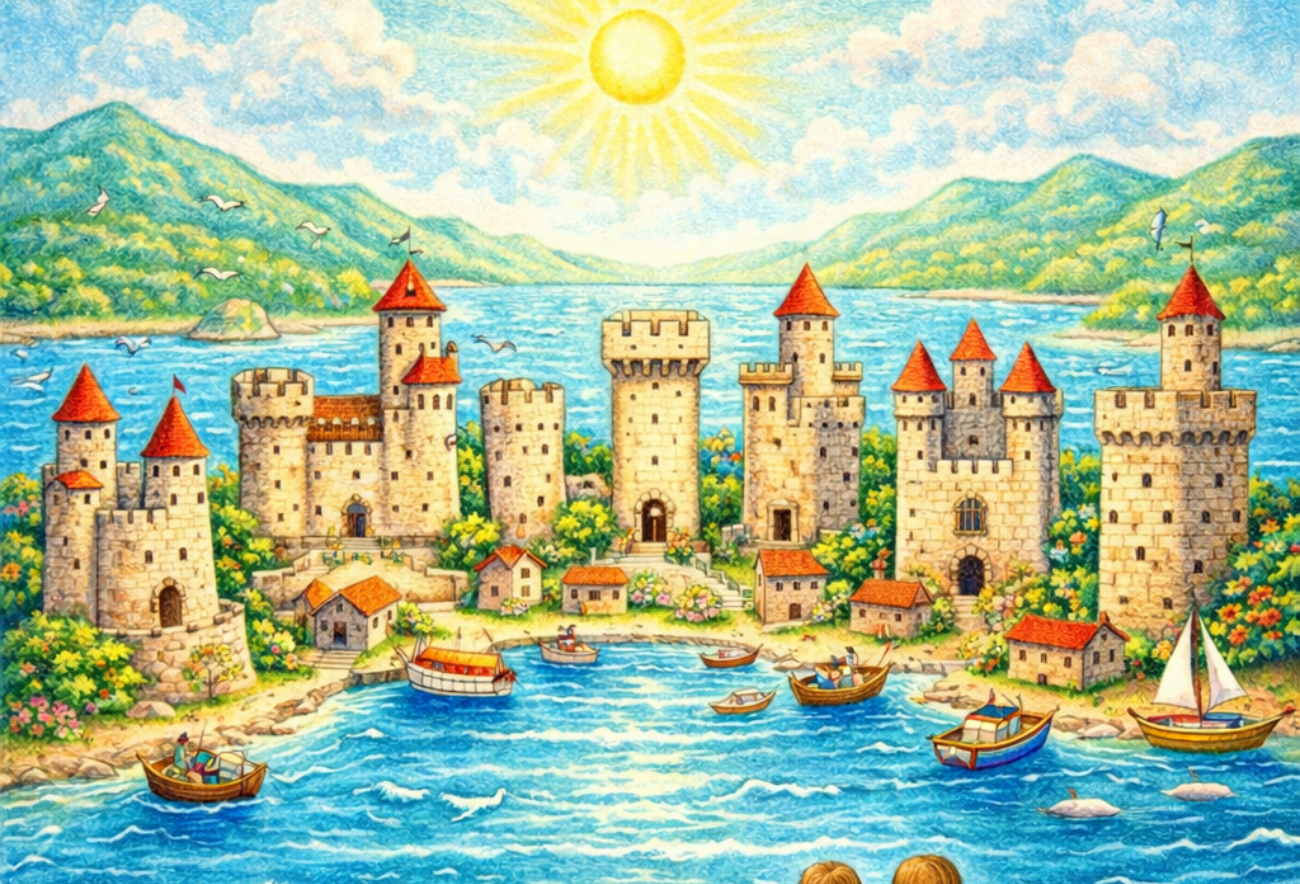 Djeca kroz radionicu otkrivaju priču o Sedam Kaštela