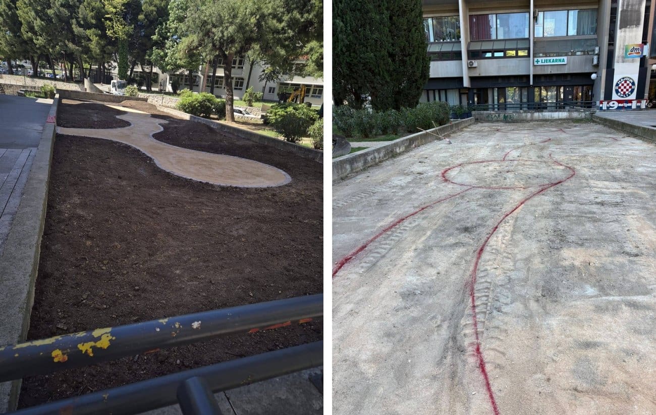 Split 3 uskoro dobiva senzorni vrt: Zapuštena siva površina pretvara se u mali zeleni kutak