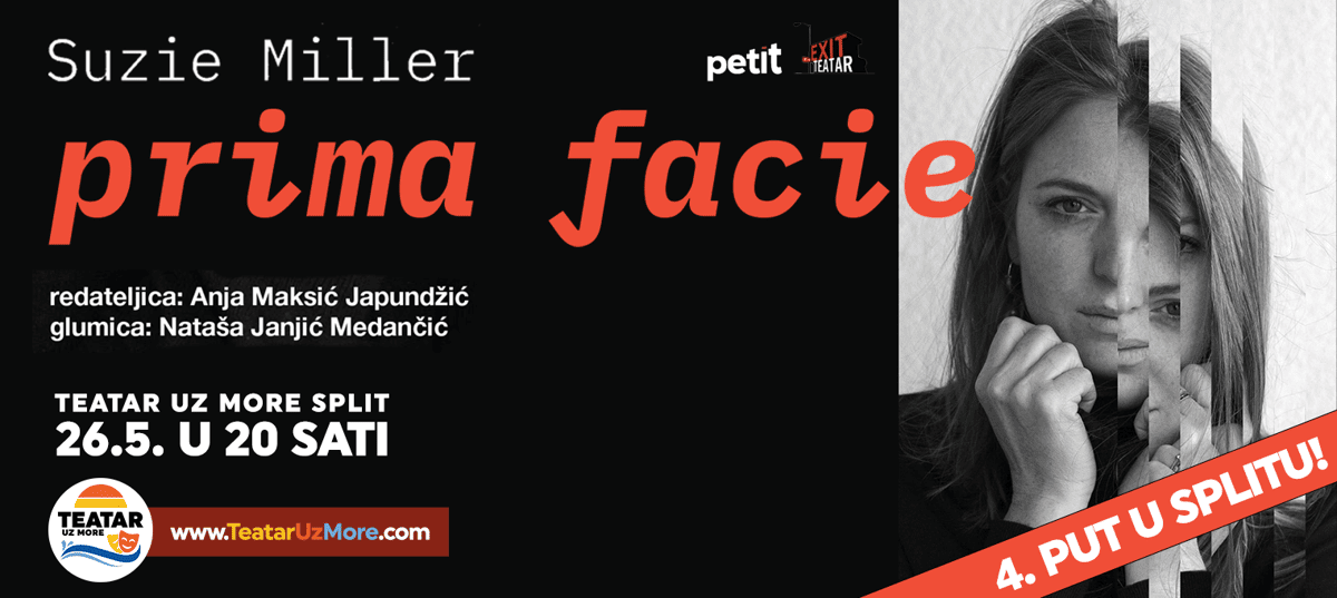 Predstava koja je podigla Split na noge: I treća izvedba „Prima Facie“ Nataše Janjić Medančić zaslužila stajaće ovacije