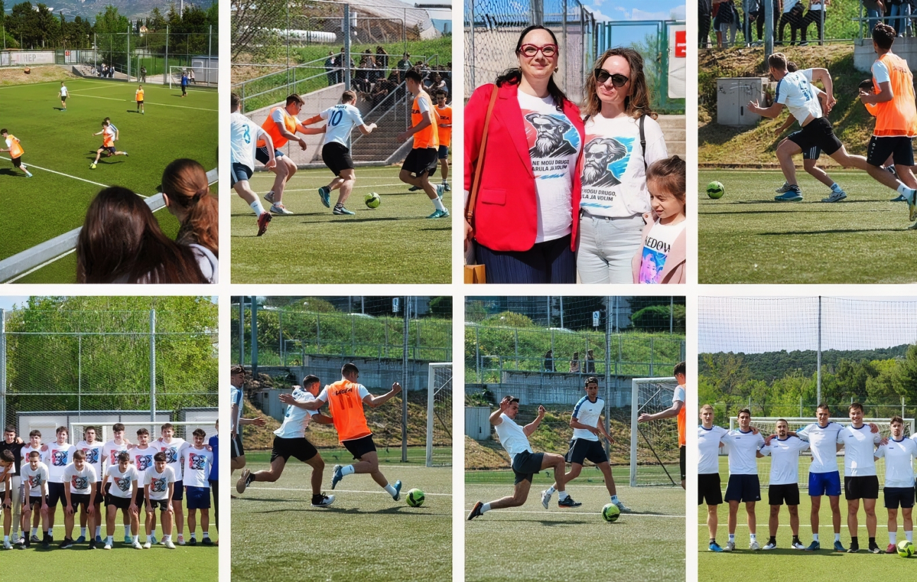 Humanost na Poljudu: Učenici IV. gimnazije i MoSt odigrali utakmicu za one kojima je pomoć najpotrebnija