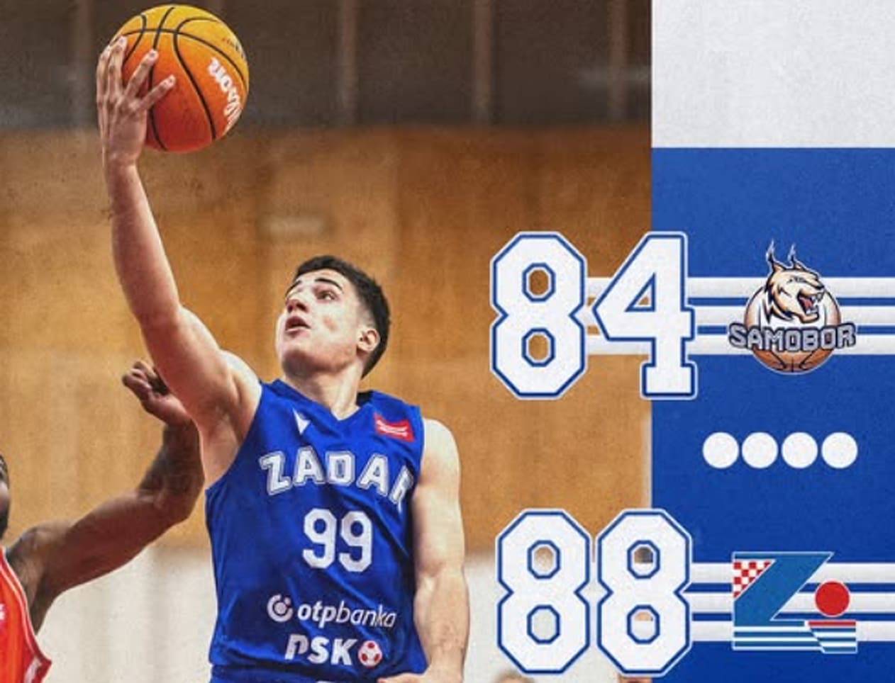 SAMOBOR - ZADAR 84-88: Zadar slavio u Samoboru