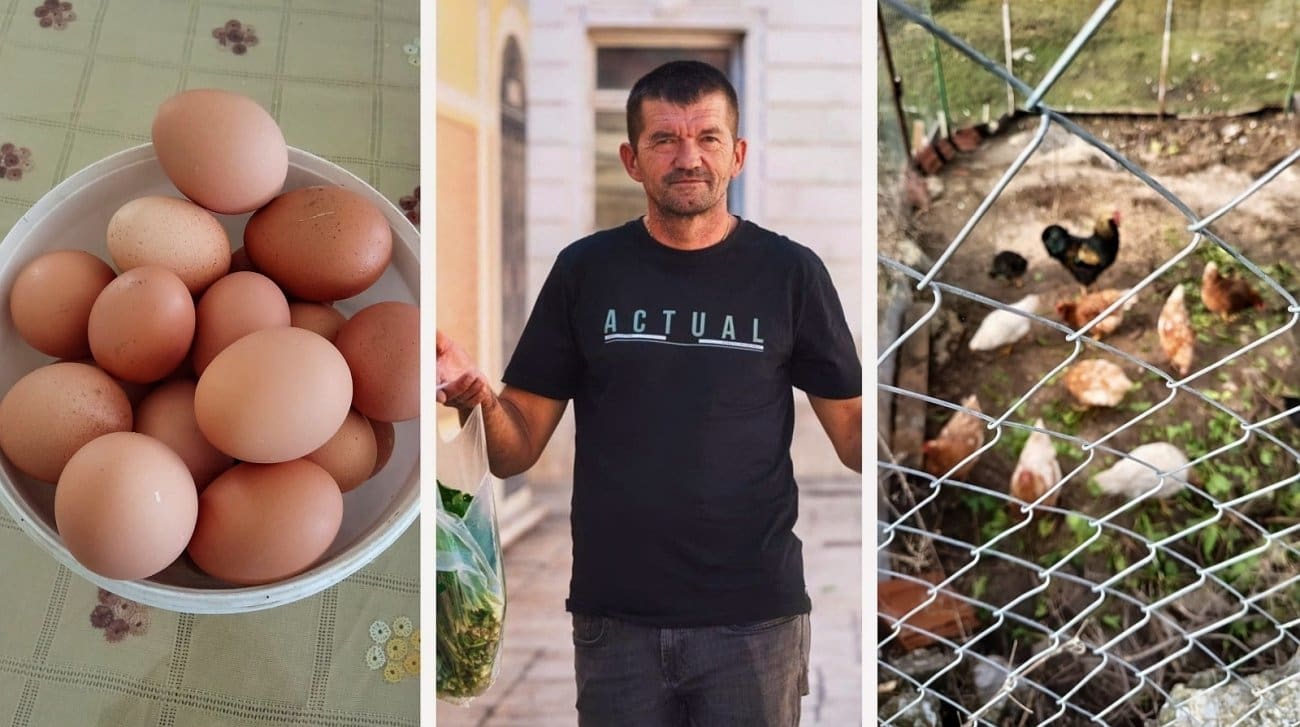 VELIKO SRCE IZ ZAGORE: Zdravko danas u Splitu dijeli 100 domaćih jaja onima kojima najviše trebaju