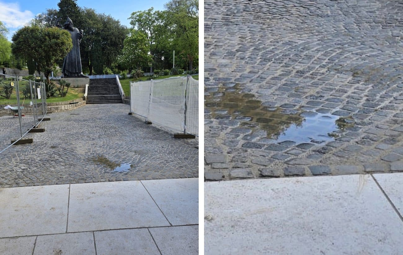 Lokva kod Zlatnih vrata nakon kiše? Splićanin iz Geta: "On od gori pusti jako vodu... Sinoć su pale tri kapi"