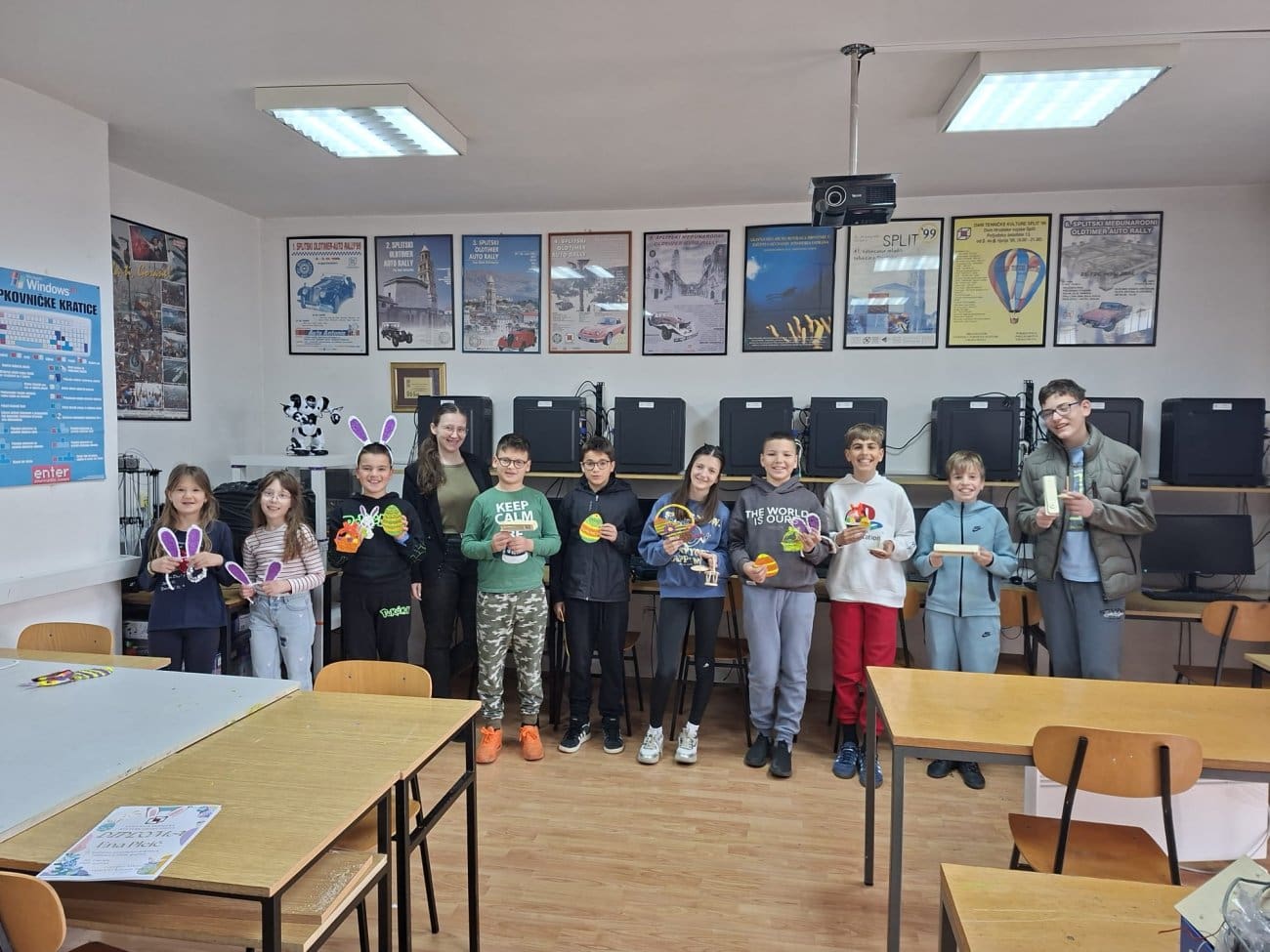 Završene uskrsne radionice tehničkih aktivnosti u ZTK grada Splita