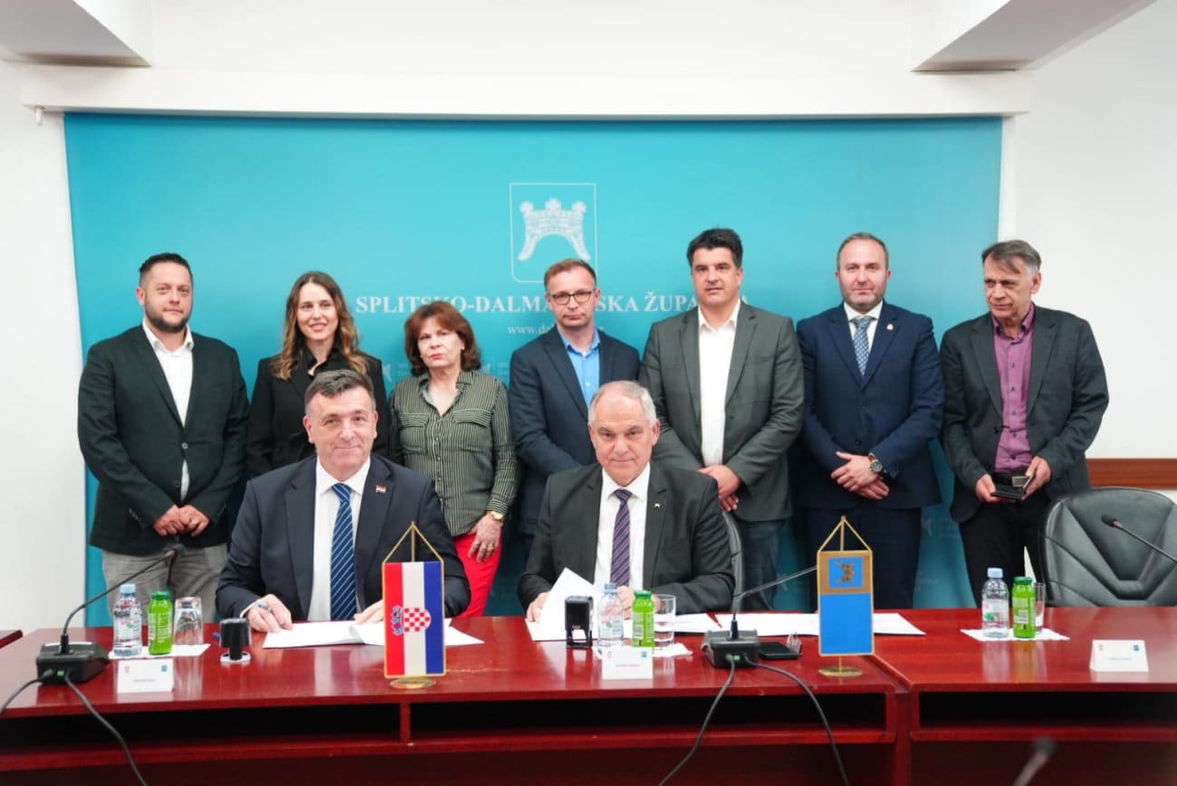 U Splitu potpisan Sporazum o suradnji Splitsko-dalmatinske i Zapadnohercegovačke županije