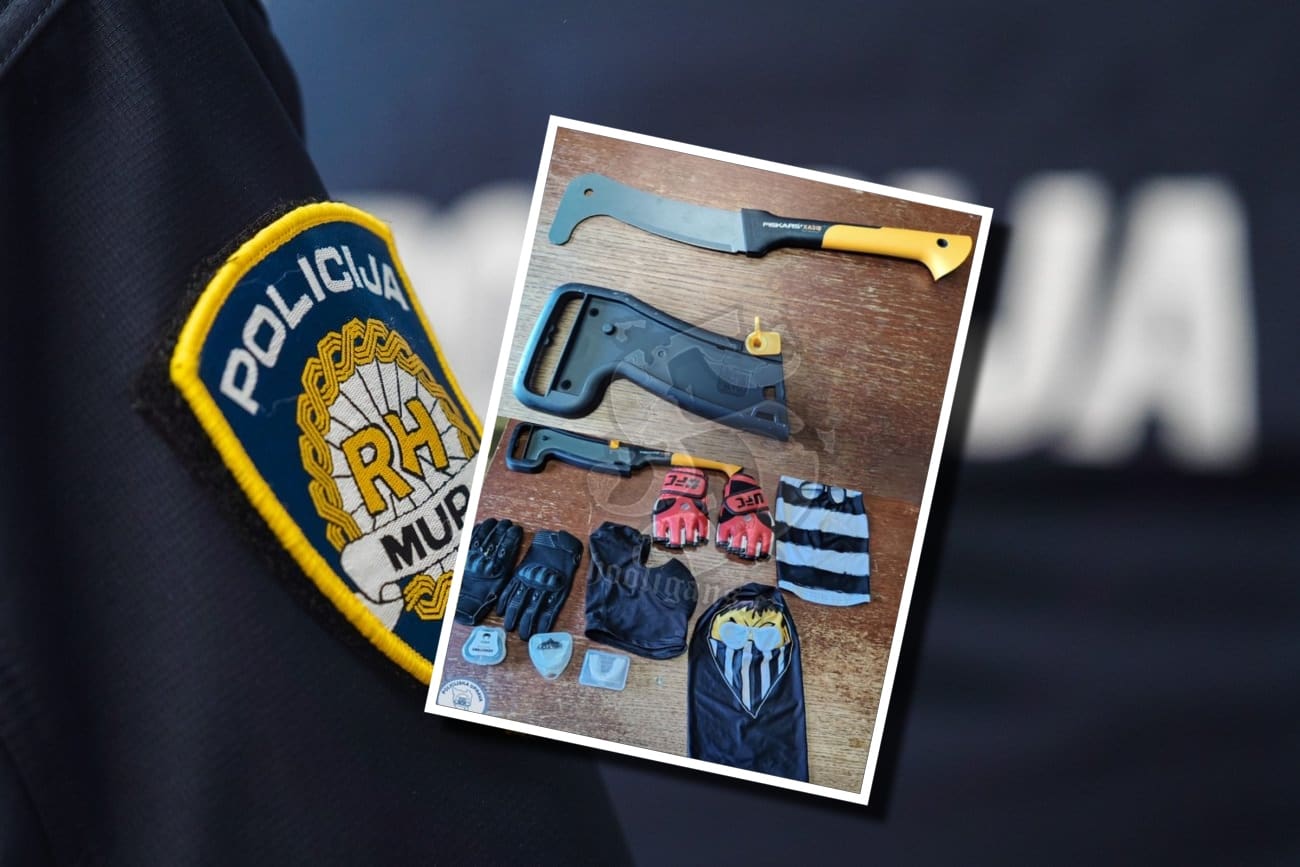 Policija spriječila tučnjavu navijača, pogledajte što su sve imali sa sobom
