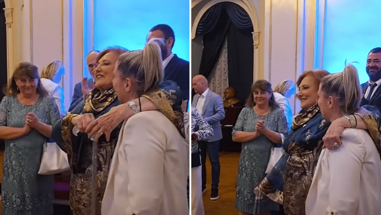 VIDEO "Nima Splita do Splita": Pogledajte kako su Terezu sinoć dočekali u kazalištu