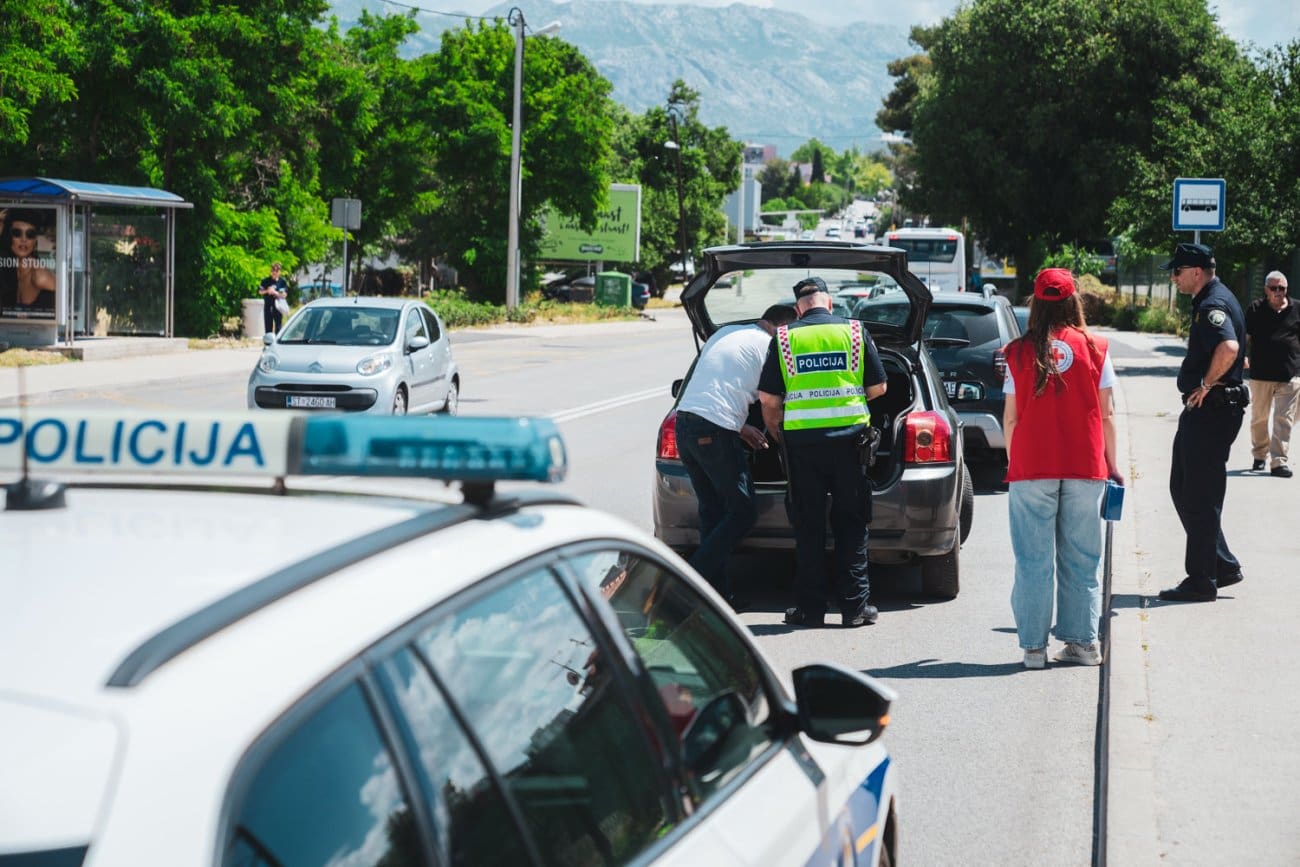 FOTOGALERIJA "5 do 12" u Splitu: Policija zaustavila 20 vozila, nijedno nije imalo ispravan komplet prve pomoći