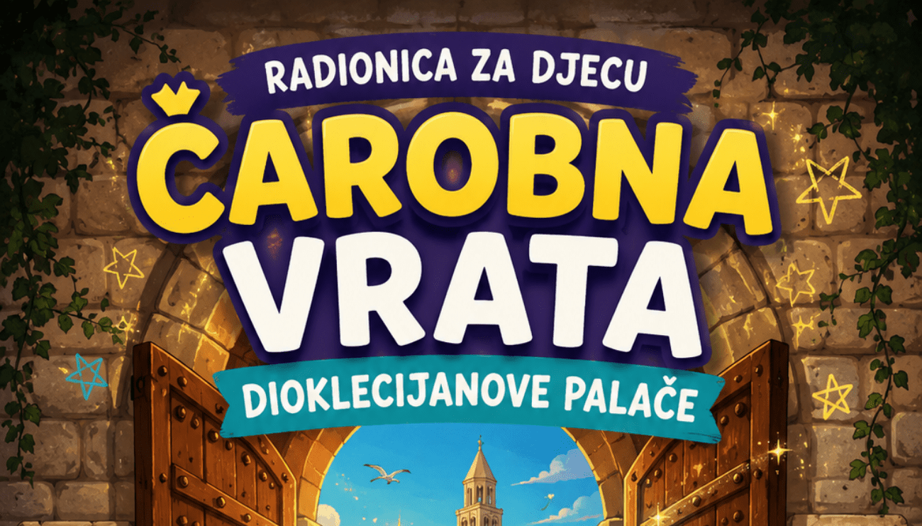 Čarobna vrata Dioklecijanove palače otvaraju novu dječju avanturu u Splitu