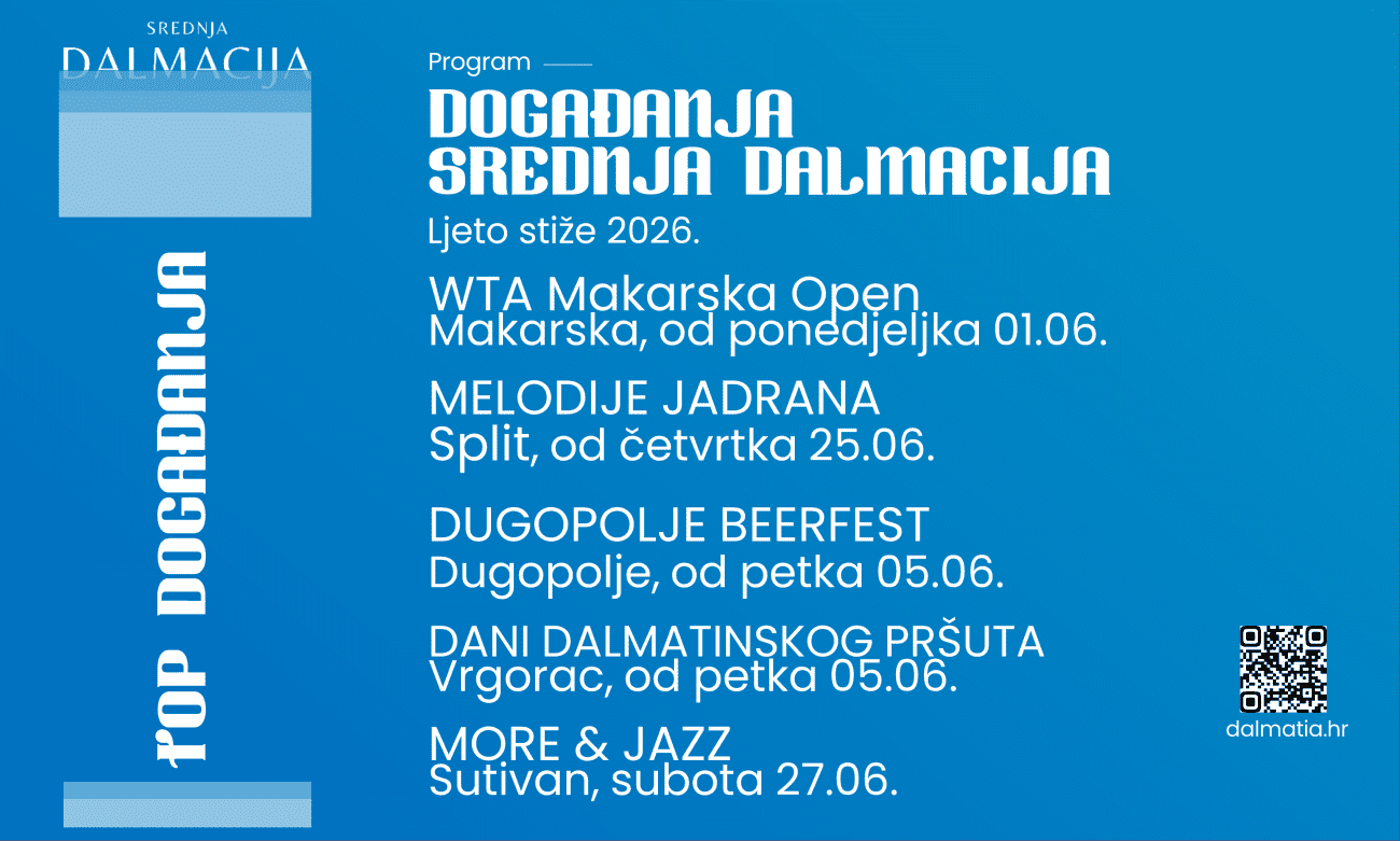 Ljeto počinje u Srednjoj Dalmaciji: veliki festivali, koncerti i sportski spektakli