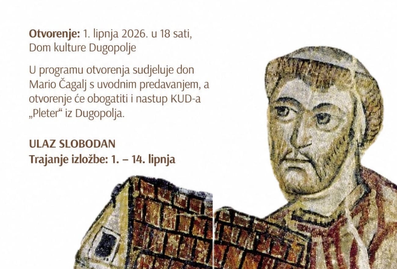 Otvorenje izložbe "Benediktinci i stvaranje europske kulture" u Dugopolju