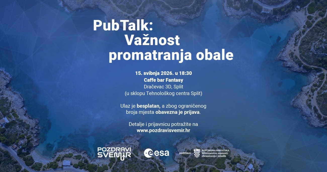 PubTalk “Važnost promatranja obale” stiže u Split