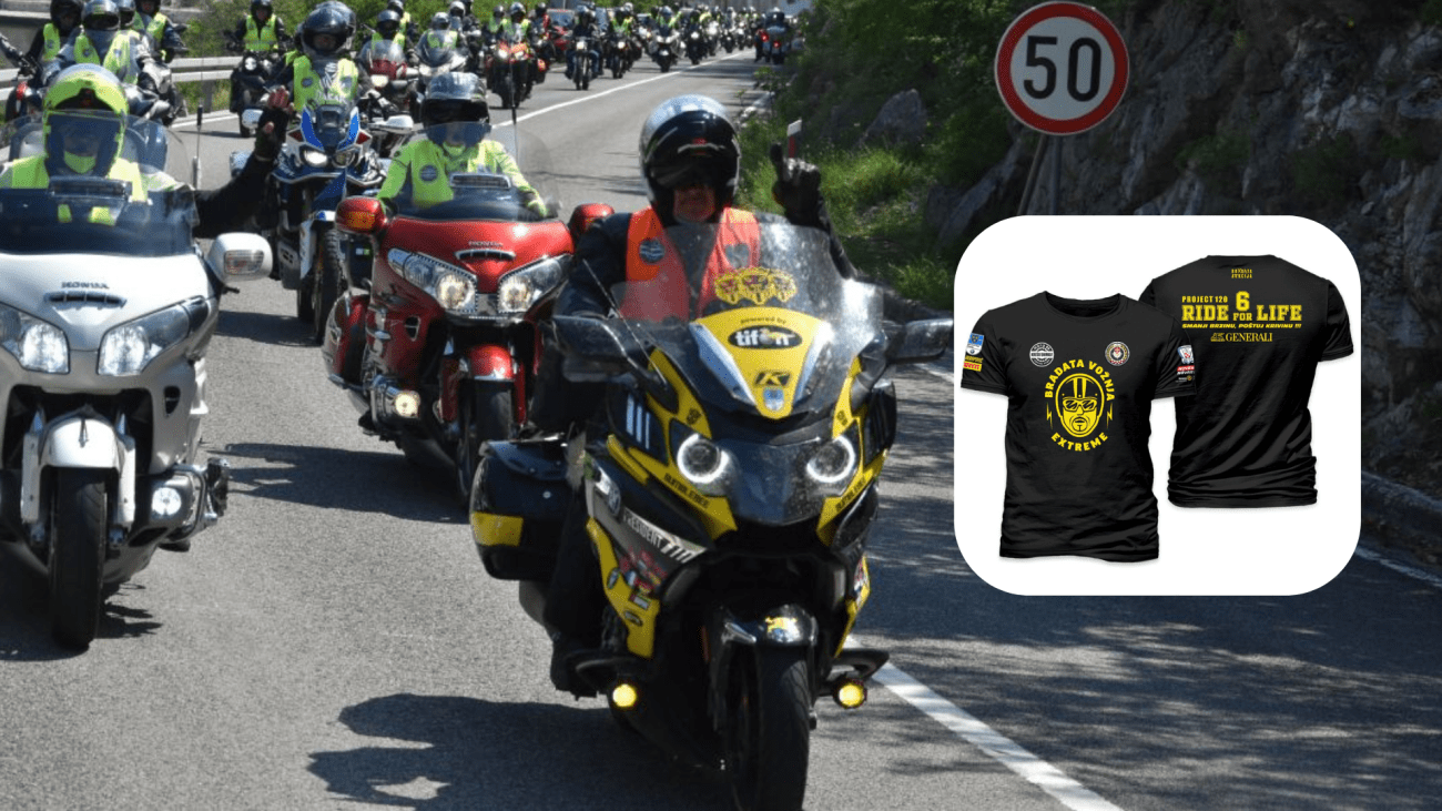 Ride for Life 6 puni Porat: Humanitarna moto karavana stiže u Split