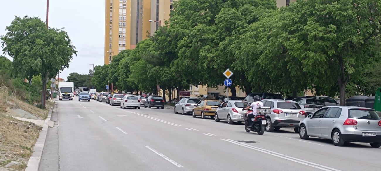 Ogromna je gužva u Splitu, teška prometna nesreća na Poljičkoj