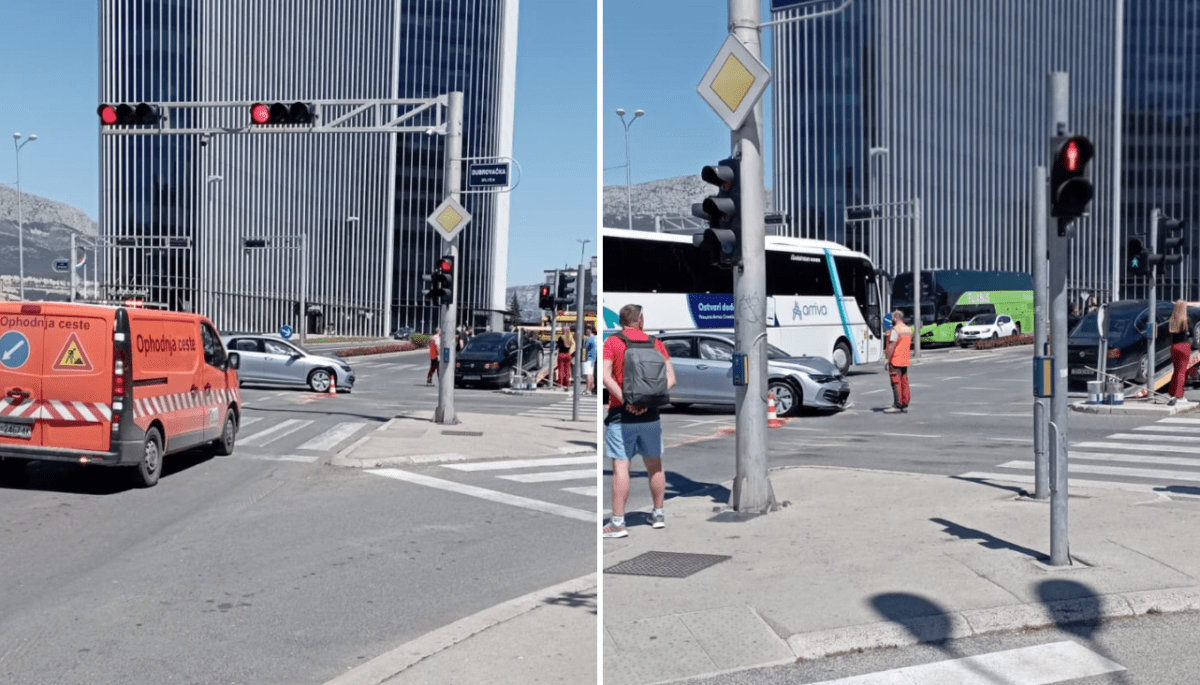 Sudar u Splitu, jedna osoba prevezena u bolnicu