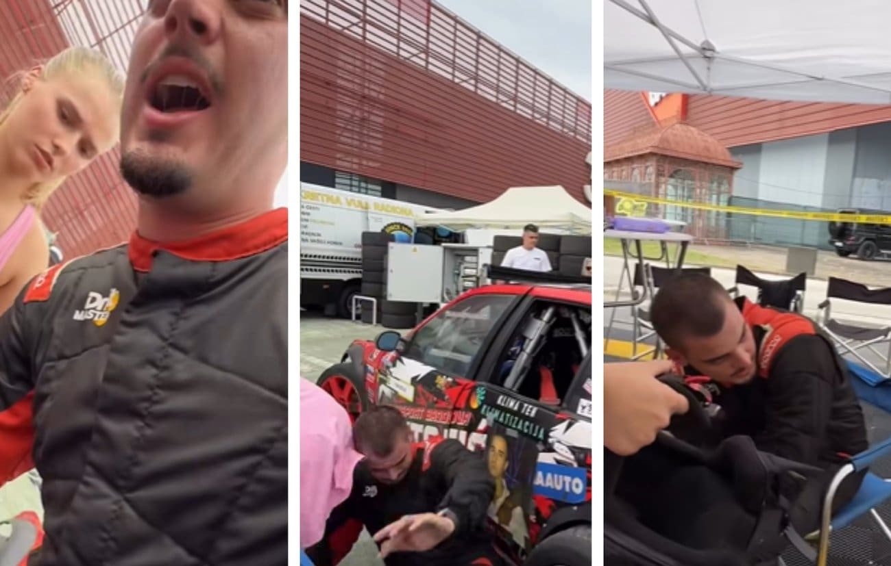 VIDEO Automobil pregazio splitskog vozača i influencera Adri Petričevića