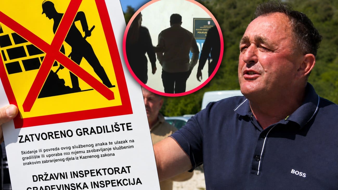 Piveden načelnik općine Marina nakon napada na novinarsku ekipu: "Ovo ste vi stavili, ovo je namješteno!"