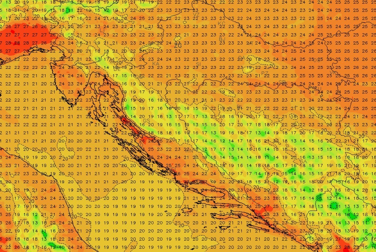 Puna vam je "kapa" niskih temperatura zadnjih dana? Imamo jako dobre vijesti, do kraja tjedna temperature blizu 30!