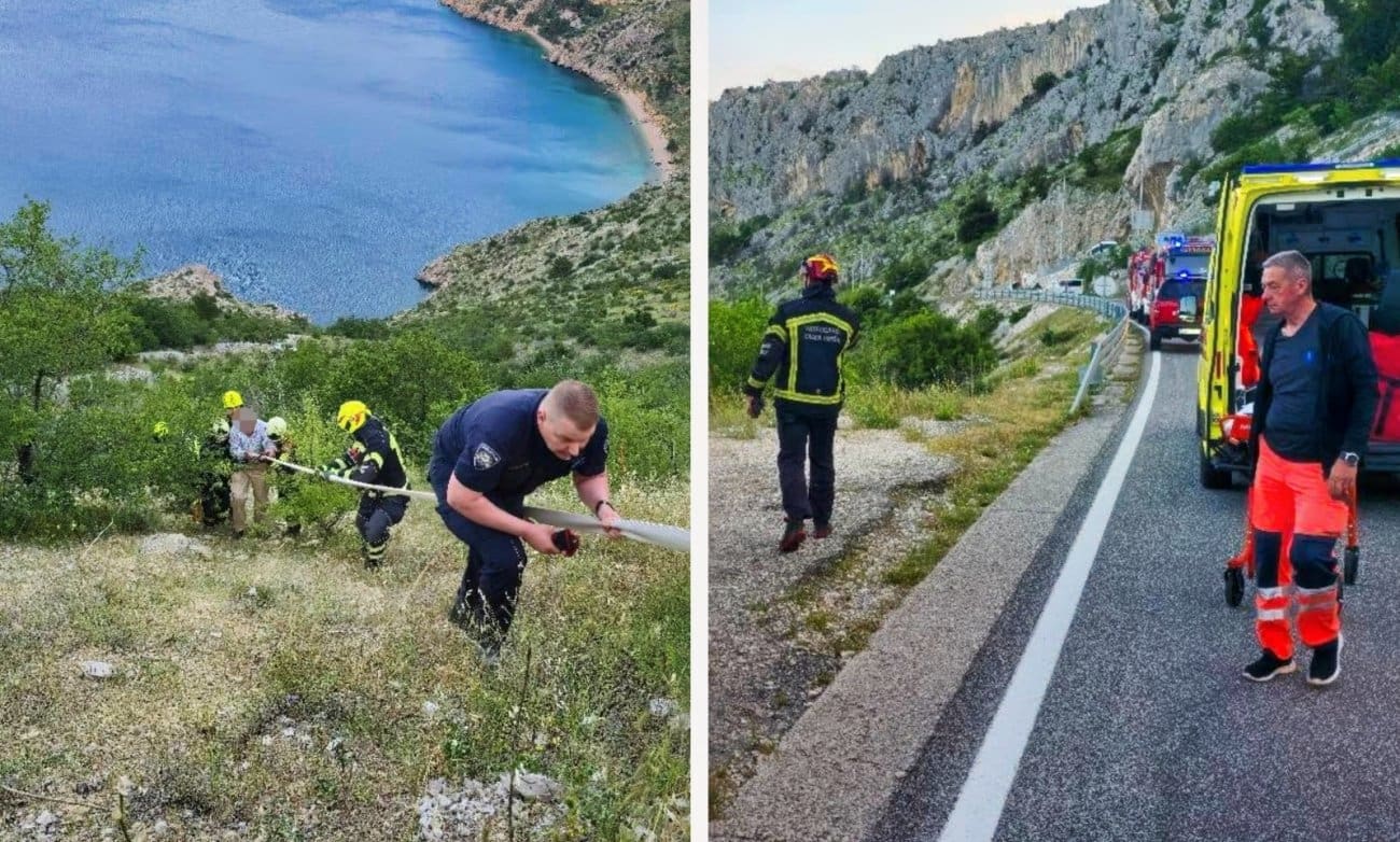 Drama kod Dubaca: Automobil sletio u provaliju duboku oko 150 metara