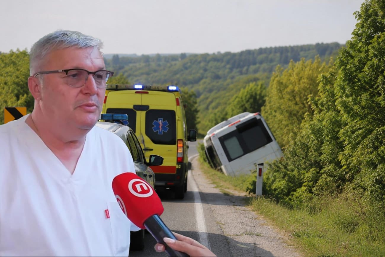 Teška nesreća kod Obrovca: Osam učenika u bolnici, operirana teško ozlijeđena djevojčica