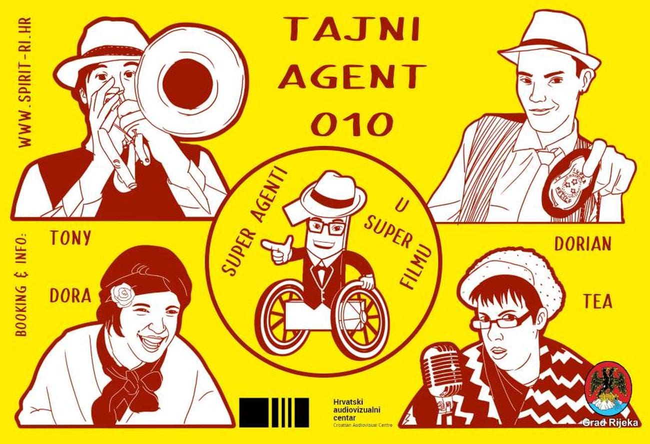 Tajni Agent 010 stiže u Split: Filmski serijal u kojem glavne uloge nose mladi s invaliditetom