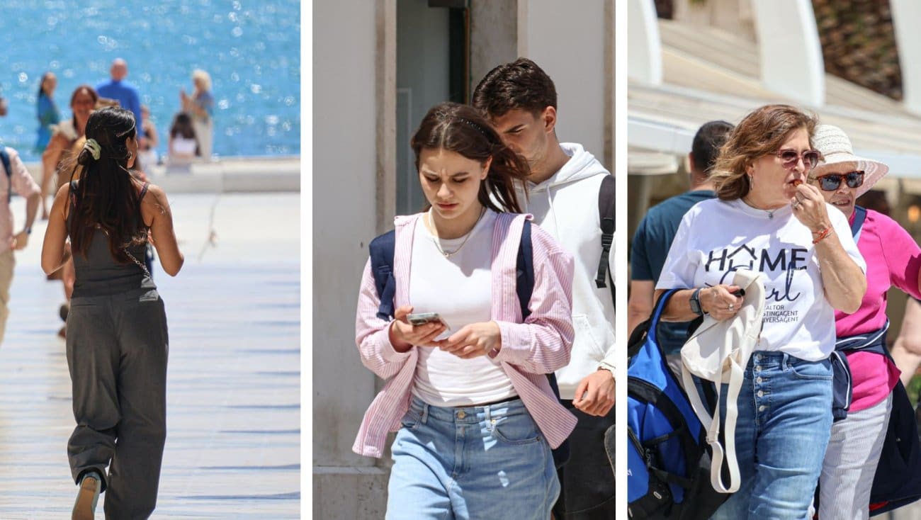 Tko je sve danas prošetao rivom? Sunce izmamilo Splićane i turiste vani