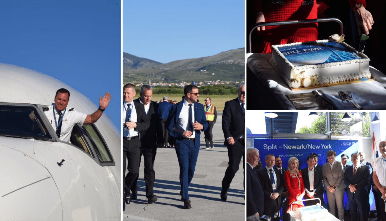 Povijesni dan za Zračnu luku Sv. Jeronim na koju je po prvi put sletio Boing 767 direktno iz New Yorka