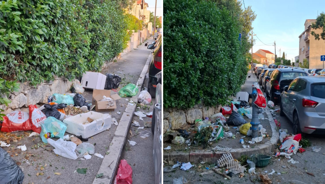 FOTO Ovo je prizor u centru Splita