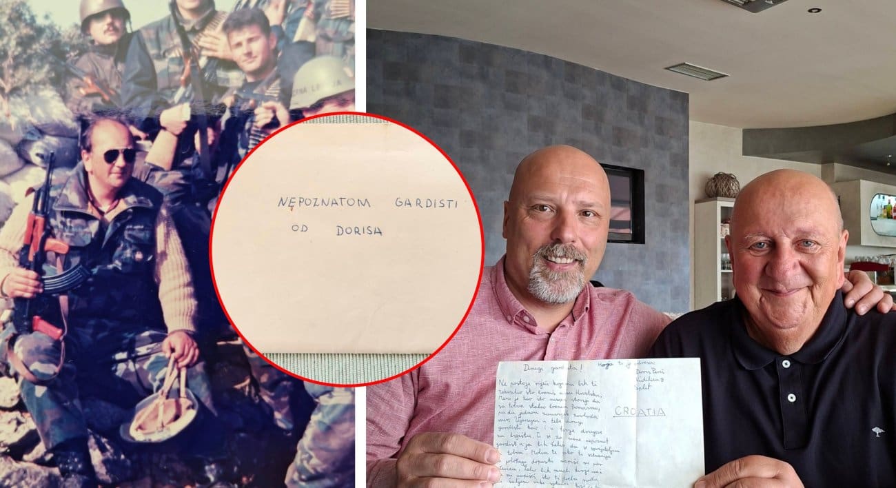 EMOTIVNA PRIČA IZ SPLITA Ostao u šoku nakon poziva nepoznatog muškarca: “Imam vaše pismo iz rata”
