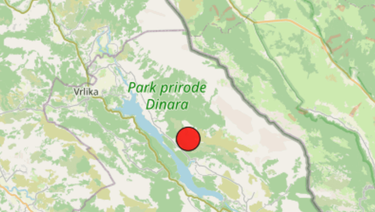 Potres u Dalmatinskoj zagori