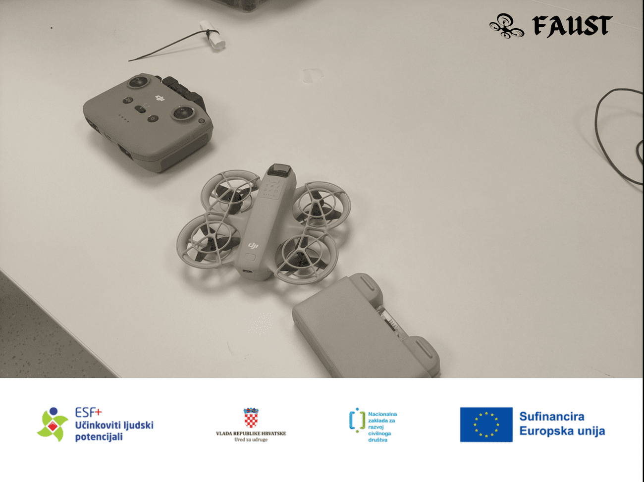 Intenzivan svibanj uz robotiku i dronove u projektu FAUST