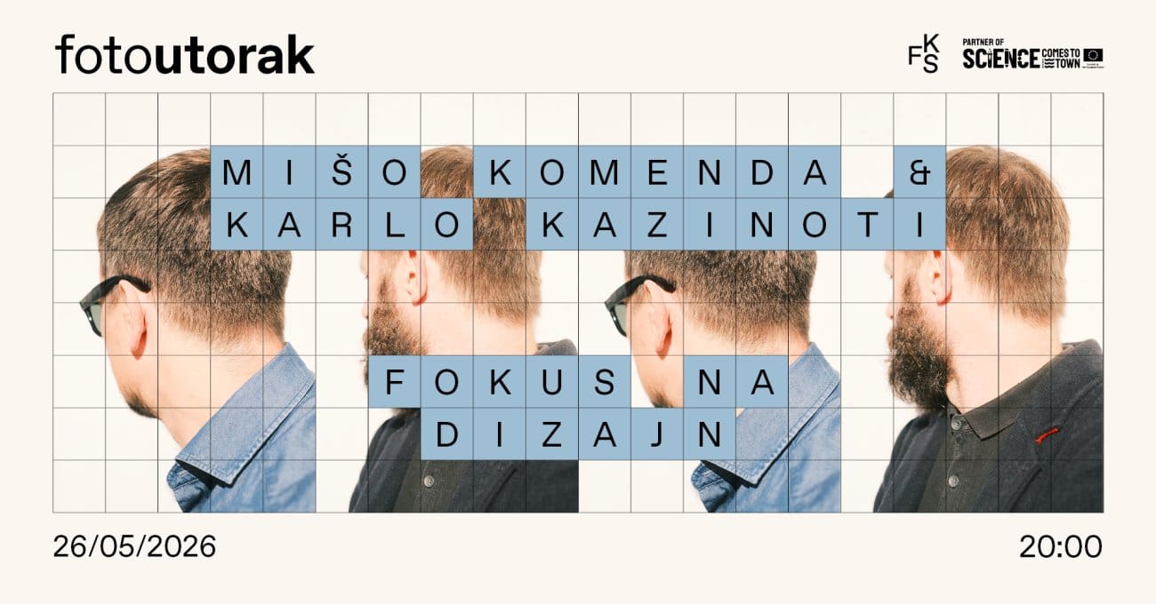 Sutra u Fotoklubu gostuje poznati splitski duo, Kazinoti&Komenda o fotografiji i dizajnu