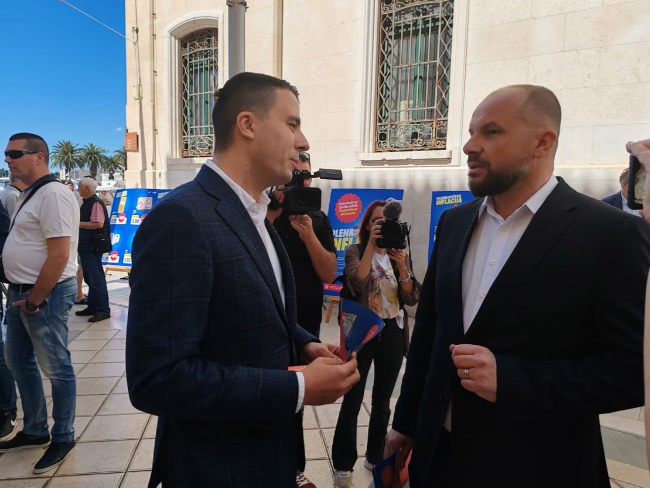 Bliski susret HDZ-ovca i SDP-ovca na dnu Marmontove