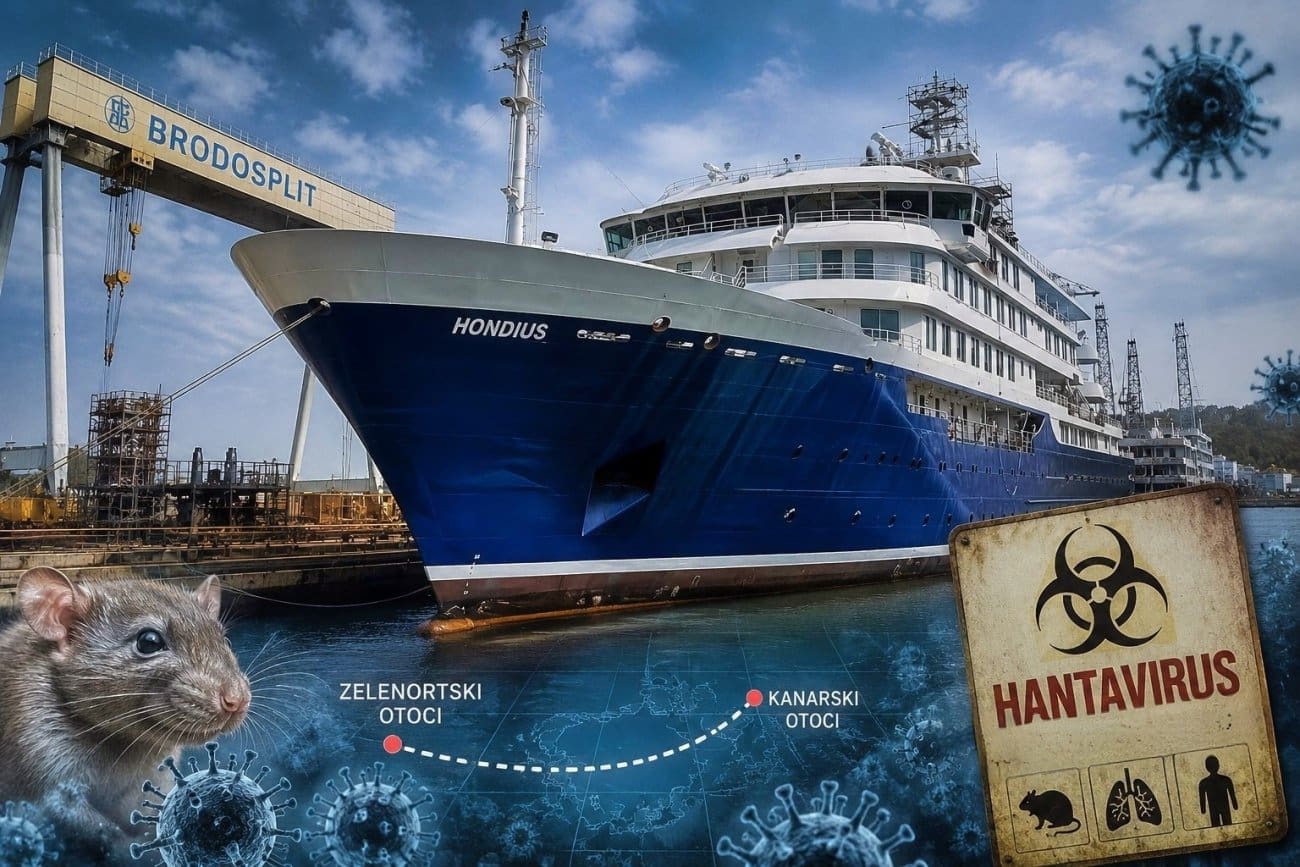 Kruzer na kojem je otkriven smrtnosni virus izgrađen u Brodosplitu; pitali smo ima li Hrvata na MV Hondiusu