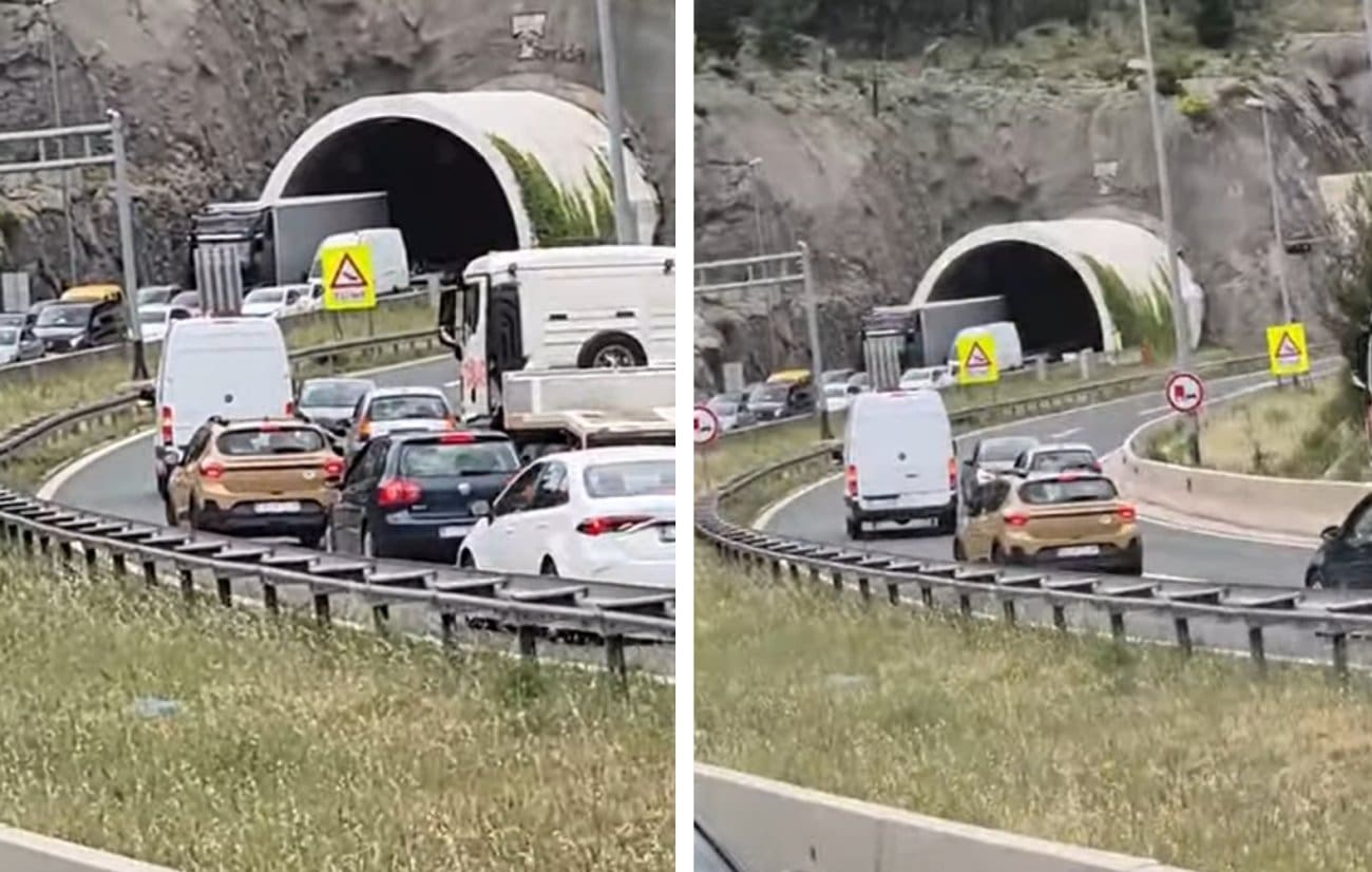 TOTALNI KAOS NA BRZOJ CESTI SOLIN–KLIS: Vozač krenuo u krivom smjeru, stvorile se velike gužve
