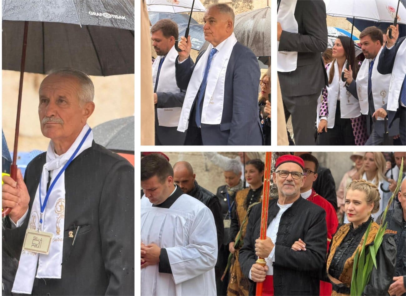 Politički i javni vrh u procesiji sv. Duje u Splitu: Šuta, Boban, Puljak, Stanišić i Nikolić među sudionicima