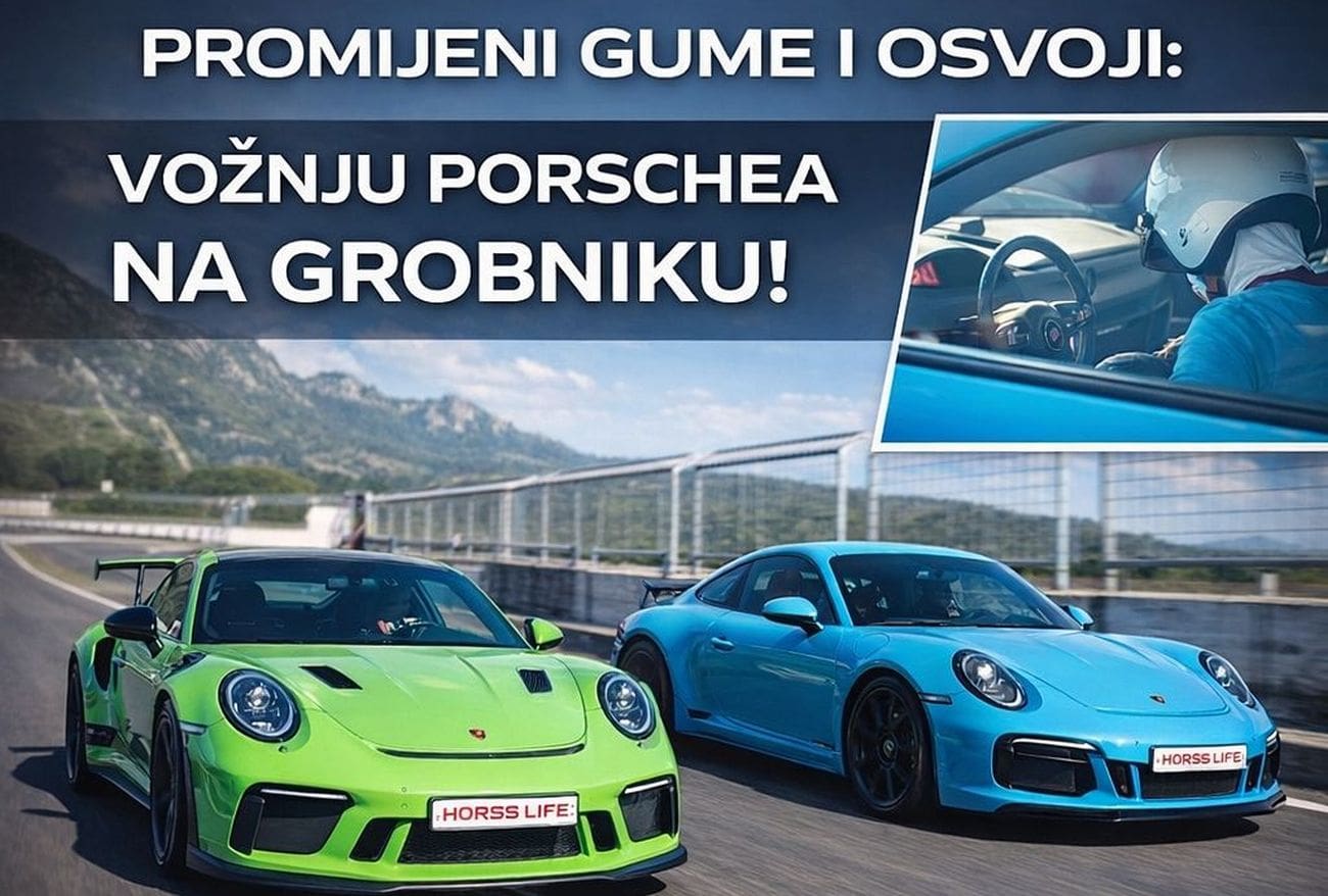 PROMIJENI GUME I OSVOJI VOŽNJU PORSCHEA NA GROBNIKU: U tijeku posebna akcija u Stobreču