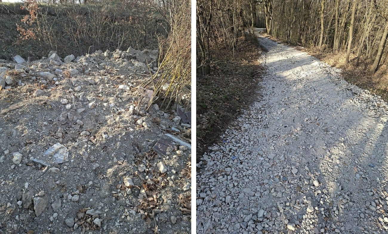 Je li ovo moguće? Rimski put zasuli materijalom iz Cetinke? "Utvrđujemo razinu zračenja, prijavljujemo sve"