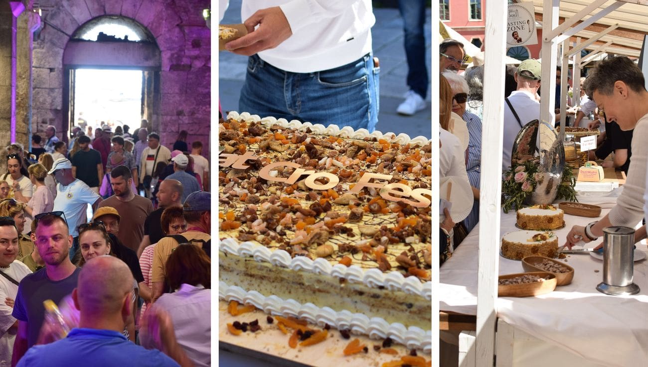 SLATCROFEST BY SLATKOPEDIJA ZAVRŠEN FEŠTOM O' SPLITSKE TORTE Sljedeće godine čeka nas još veći, bolji i slađi festival