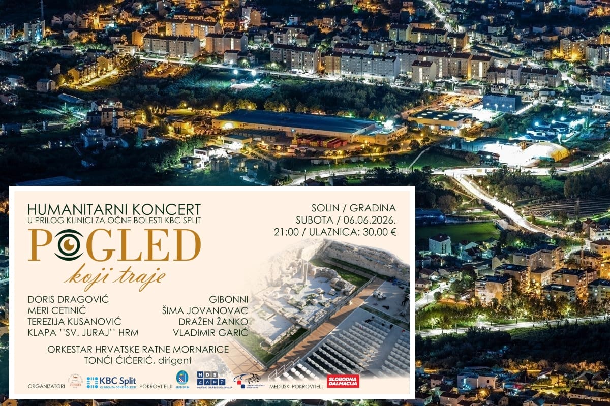 Veliki humanitarni koncert u Solinu: Gibonni, Doris i brojni glazbenici pjevaju za KBC Split