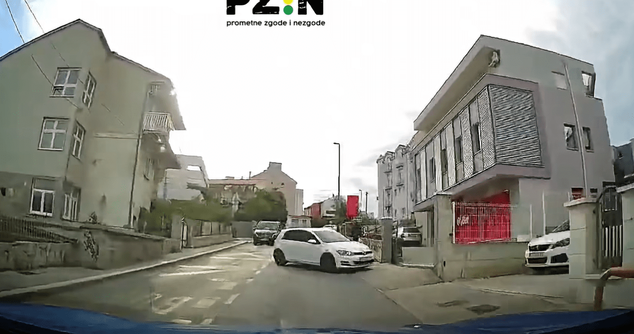 VIDEO 'Tko bi ovdje bio kriv?': Romobil i auto umalo izazvali tešku nesreću na Japriku