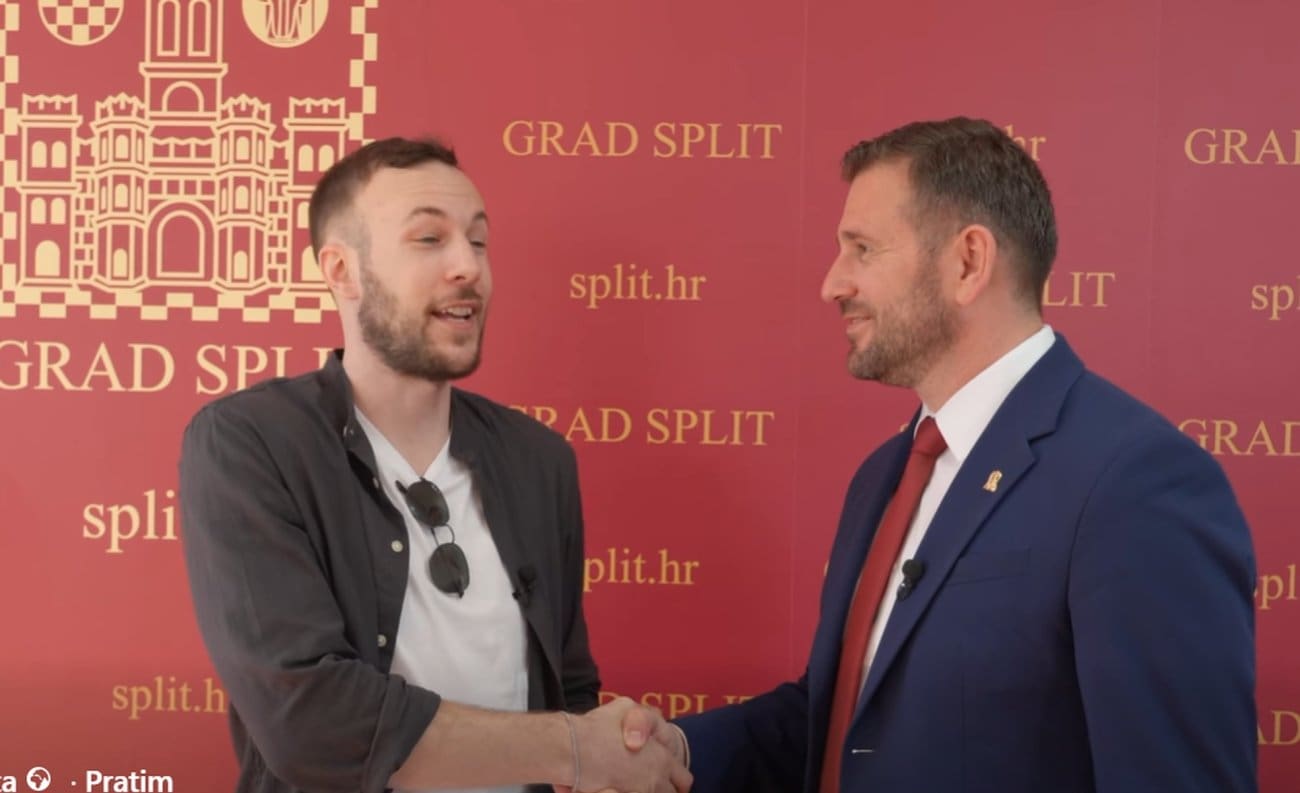 Pogledajte ovo: Humorističnim filmom najavljeni splitski projekti prije govora gradonačelnika Šute