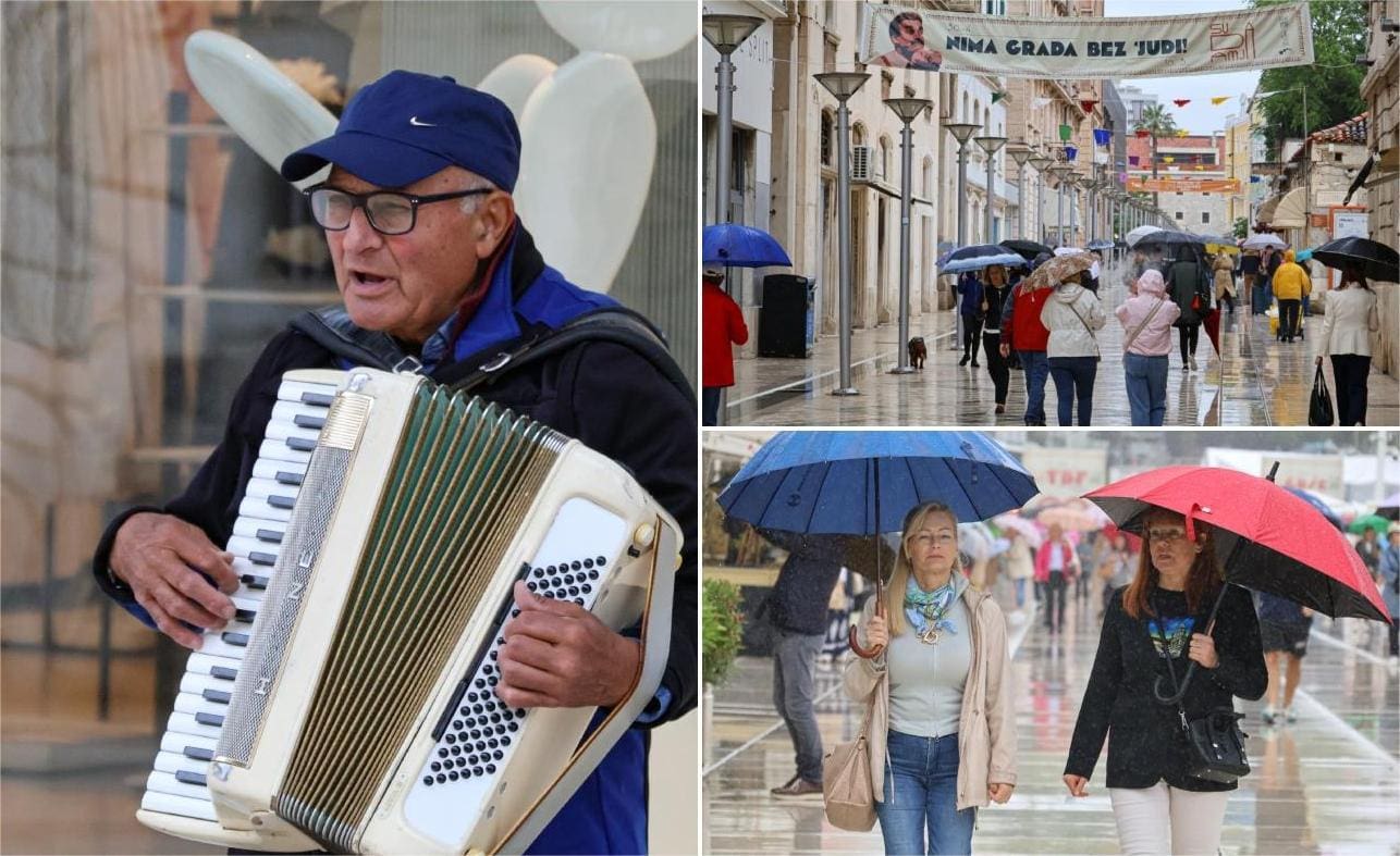 Od prepunih ulica do gotovo praznog grada: Nakon procesije i mise ovakva je slika ulica
