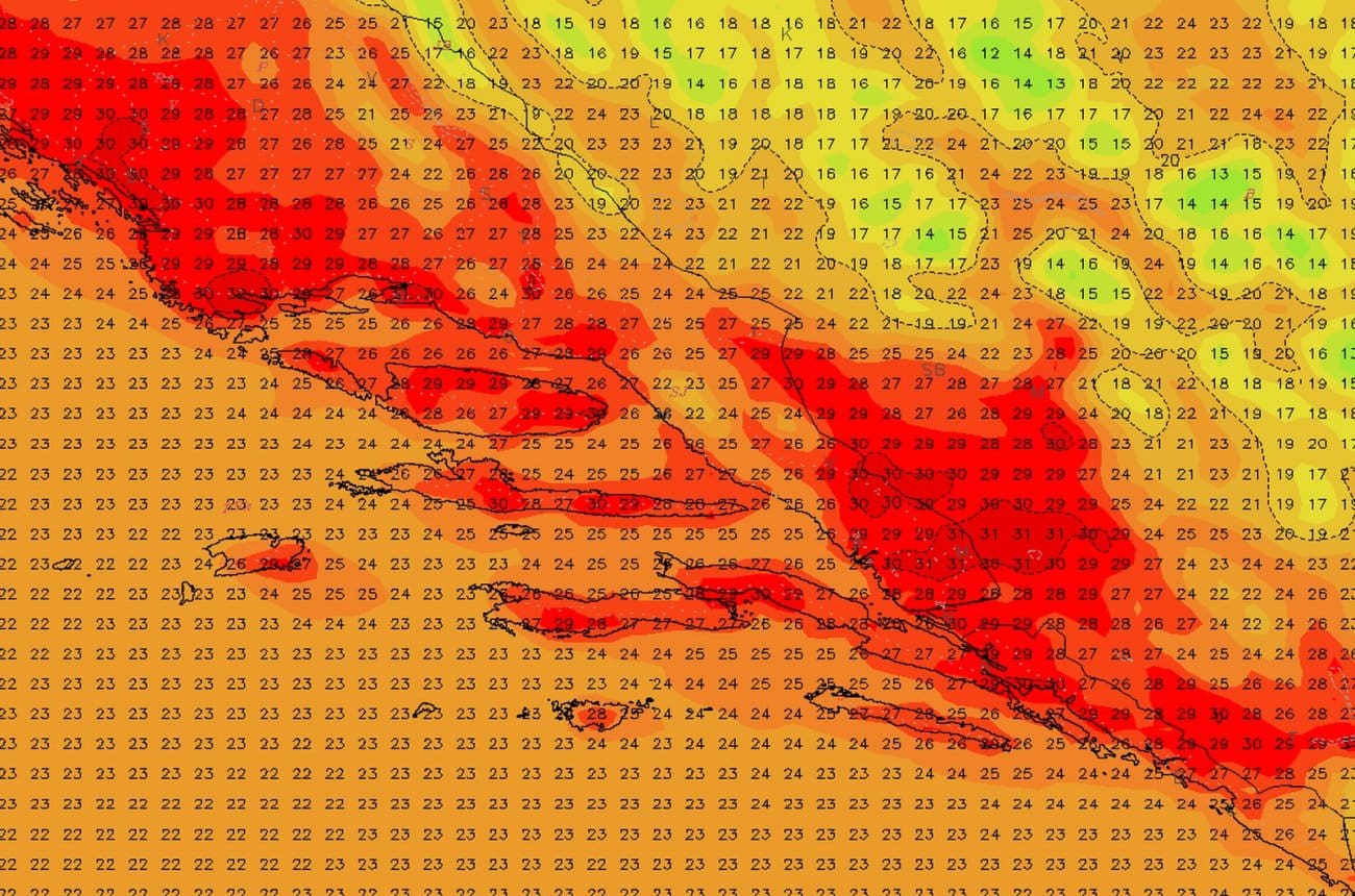 Ju&ccaron;er je dio Dalmacije zahvatilo nevrijeme. Kakvo nas vrijeme o&ccaron;ekuje posljednja tri dana svibnja?